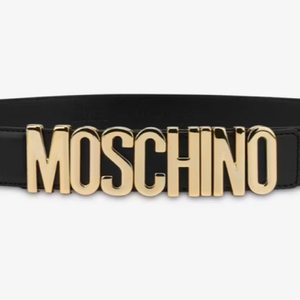 MOSCHINO Logo belt